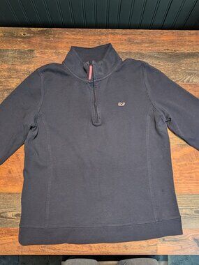 Vinyard Vines Shep Shirt in Classic Navy Blue size Medium 100% Cotton